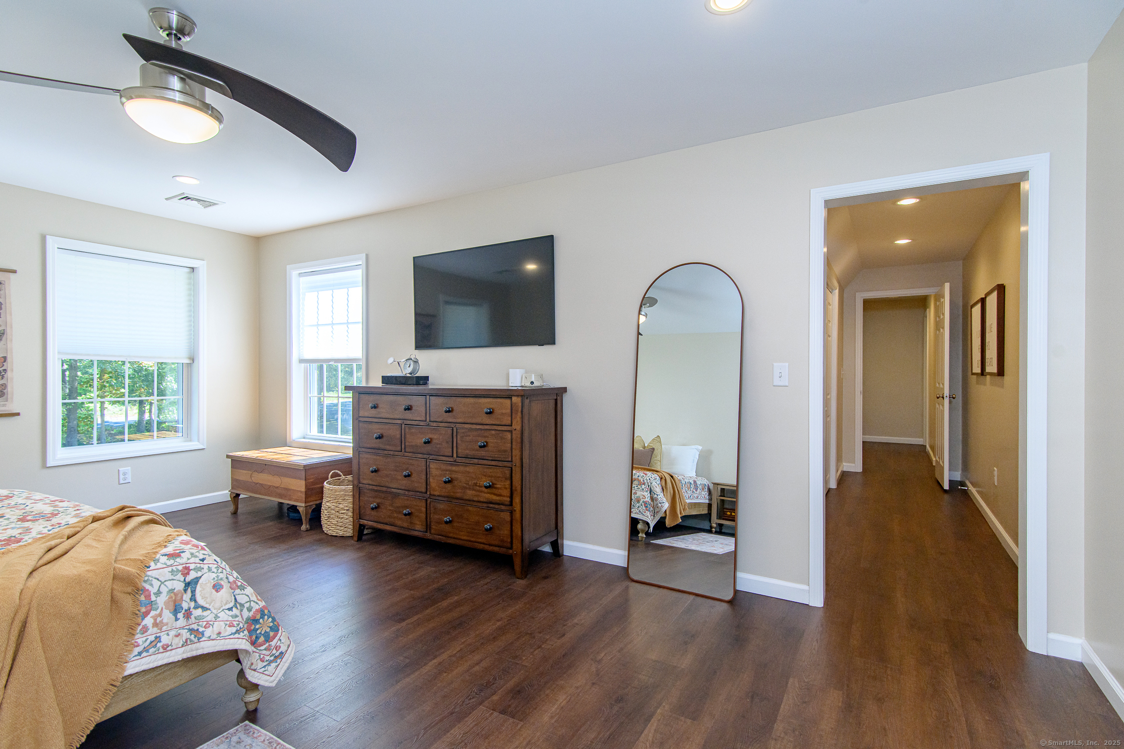 189 Center Road Woodstock, CT 06281 - Photo 35 of 40 a view of a livingroom with furniture and a flat screen tv