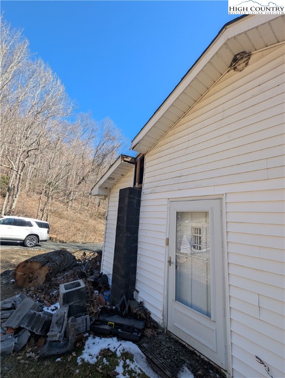 435 Edwards Road West Jefferson, NC 28694 - Photo 10 of 23 a view of yard from balcony