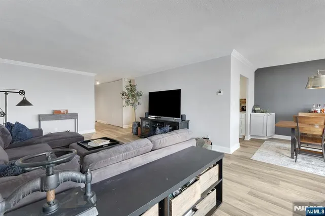 a view of outdoor space with garden and entertaining space