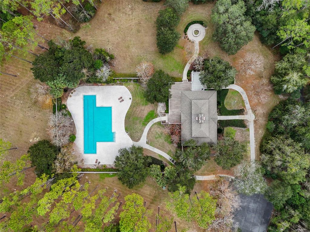 2004 Southwest 188th Street Newberry, FL 32669 - Photo 6 of 14 an aerial view of a house with a yard and a large tree