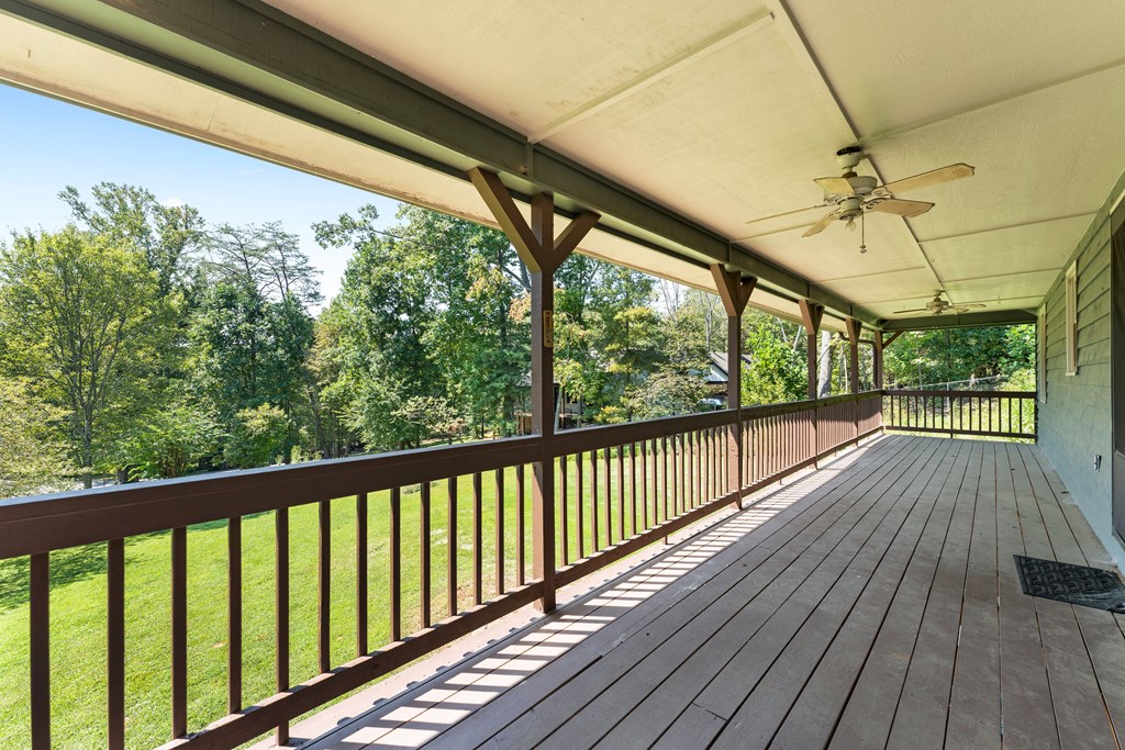 568 Prince Drive Morganton, GA 30560 - Photo 7 of 30 a view of porch with wooden floor