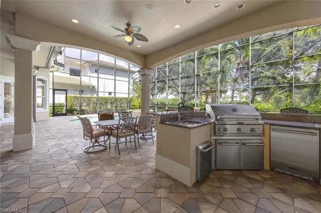 an aerial view of tennis court