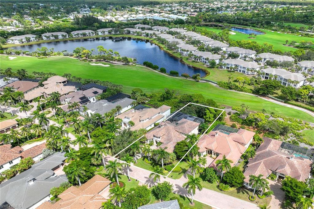23801 Napoli Way Estero, FL 34134 - Photo 46 of 50 an aerial view of tennis court