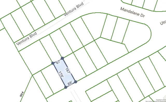 a view of an ocean and beach