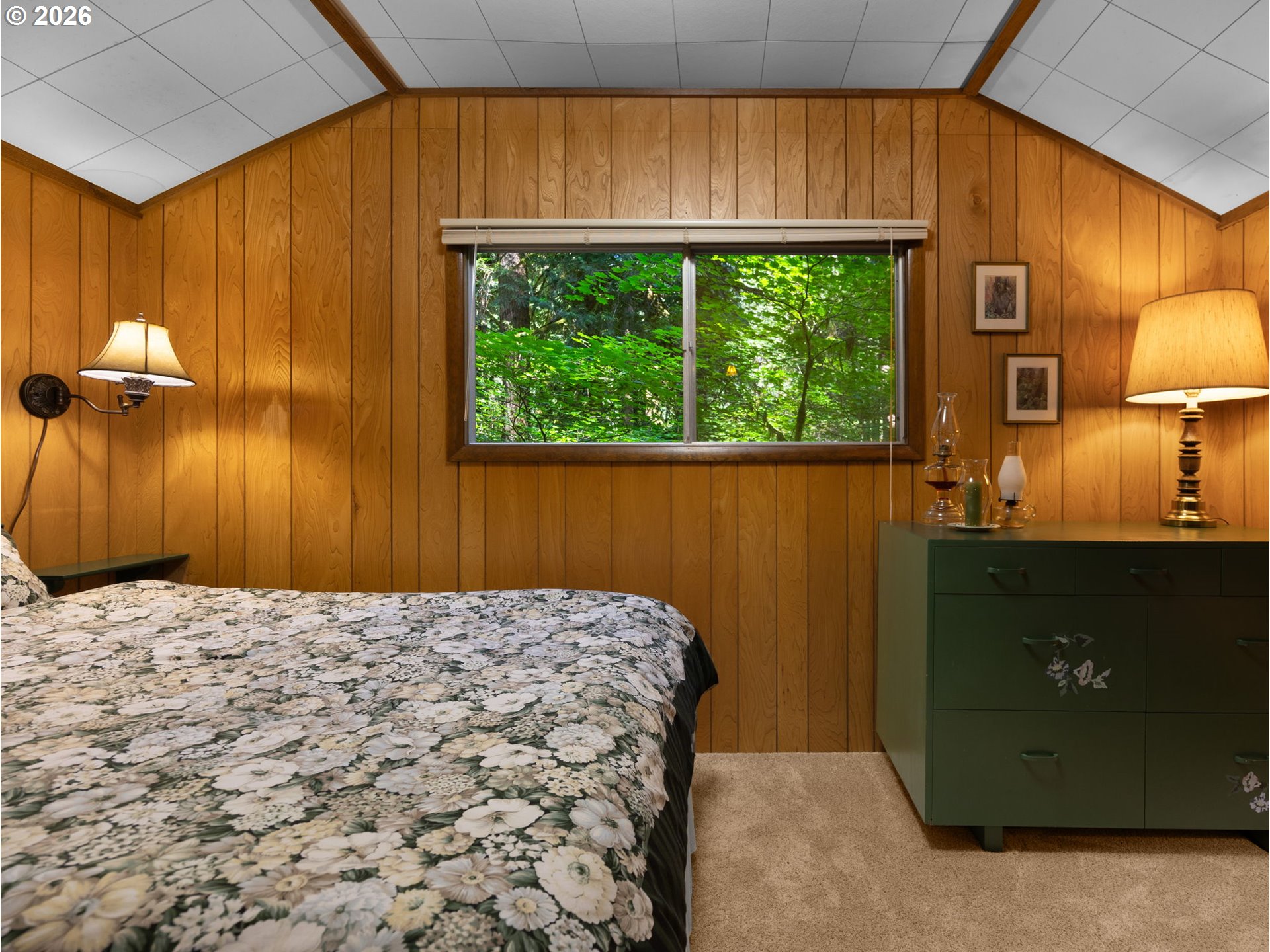 26811 East Road 15 Rhododendron, OR 97049 - Photo 20 of 47 a bedroom with a bed and a dresser