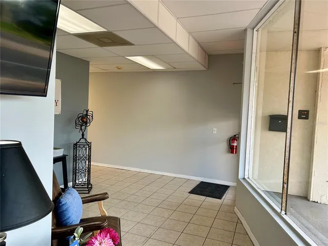 a view of front door