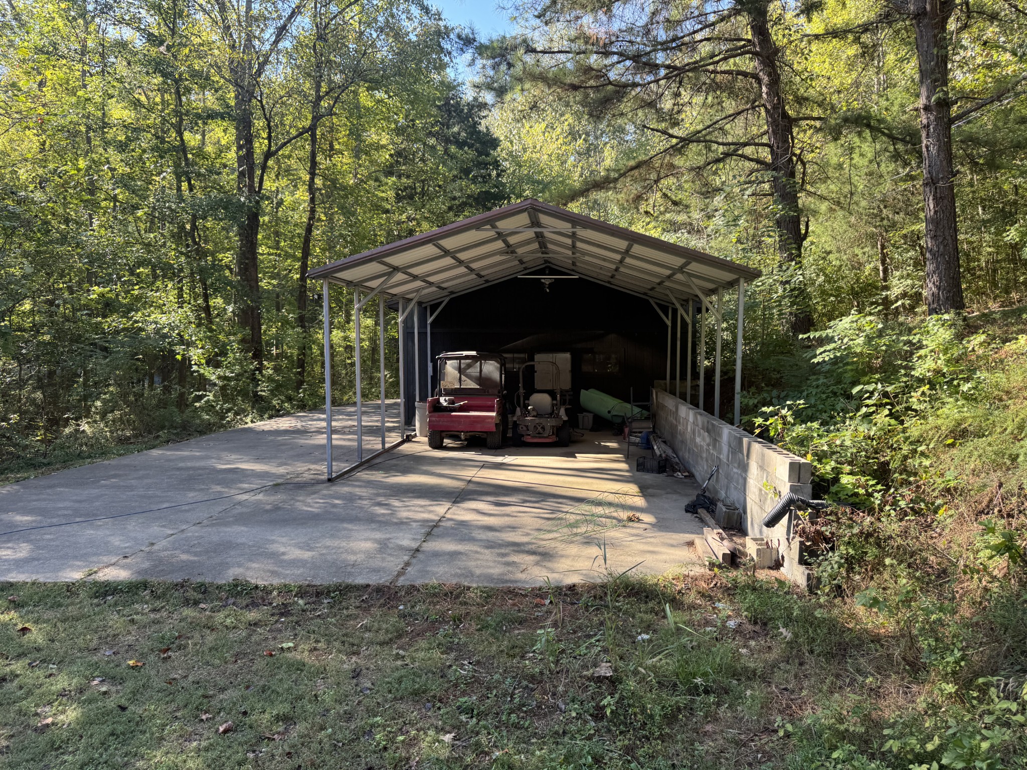480 Hickman Shores Road Dover, TN 37058 - Photo 29 of 39 a view of a car parked in the road