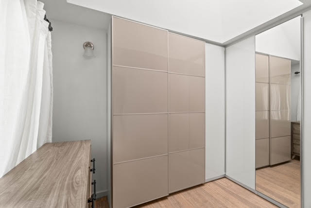 7339 Mandarin Drive Boca Raton, FL 33433 - Photo 32 of 47 a bathroom with a shower and a glass door