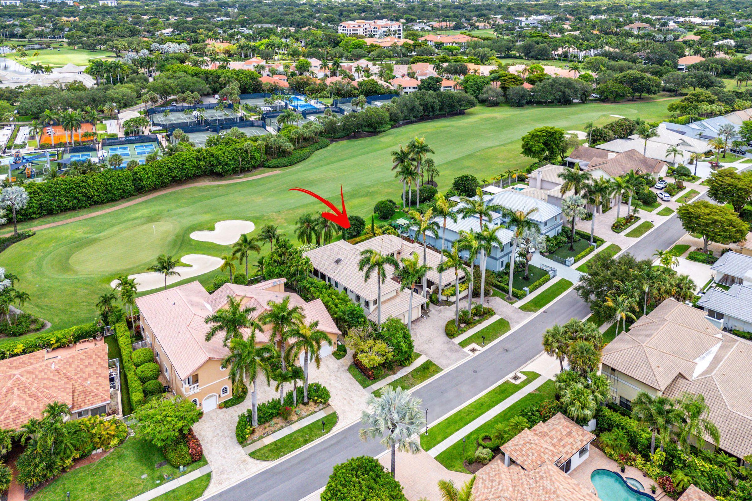 7339 Mandarin Drive Boca Raton, FL 33433 - Photo 39 of 47 an aerial view of a residential houses with outdoor space and street view