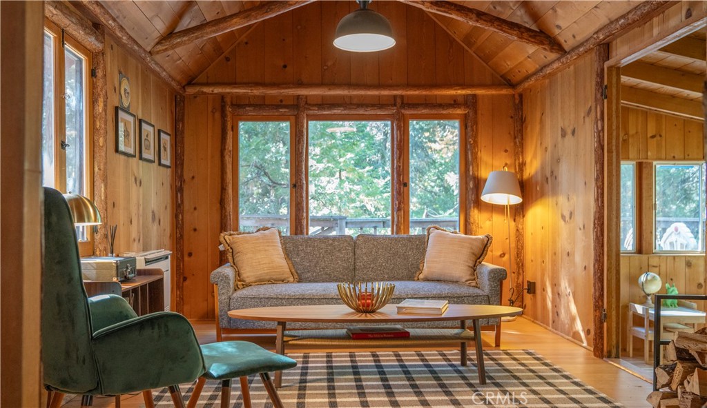 25201 Fern Valley Road Idyllwild, CA 92549 - Photo 34 of 34 a living room with furniture and a large window