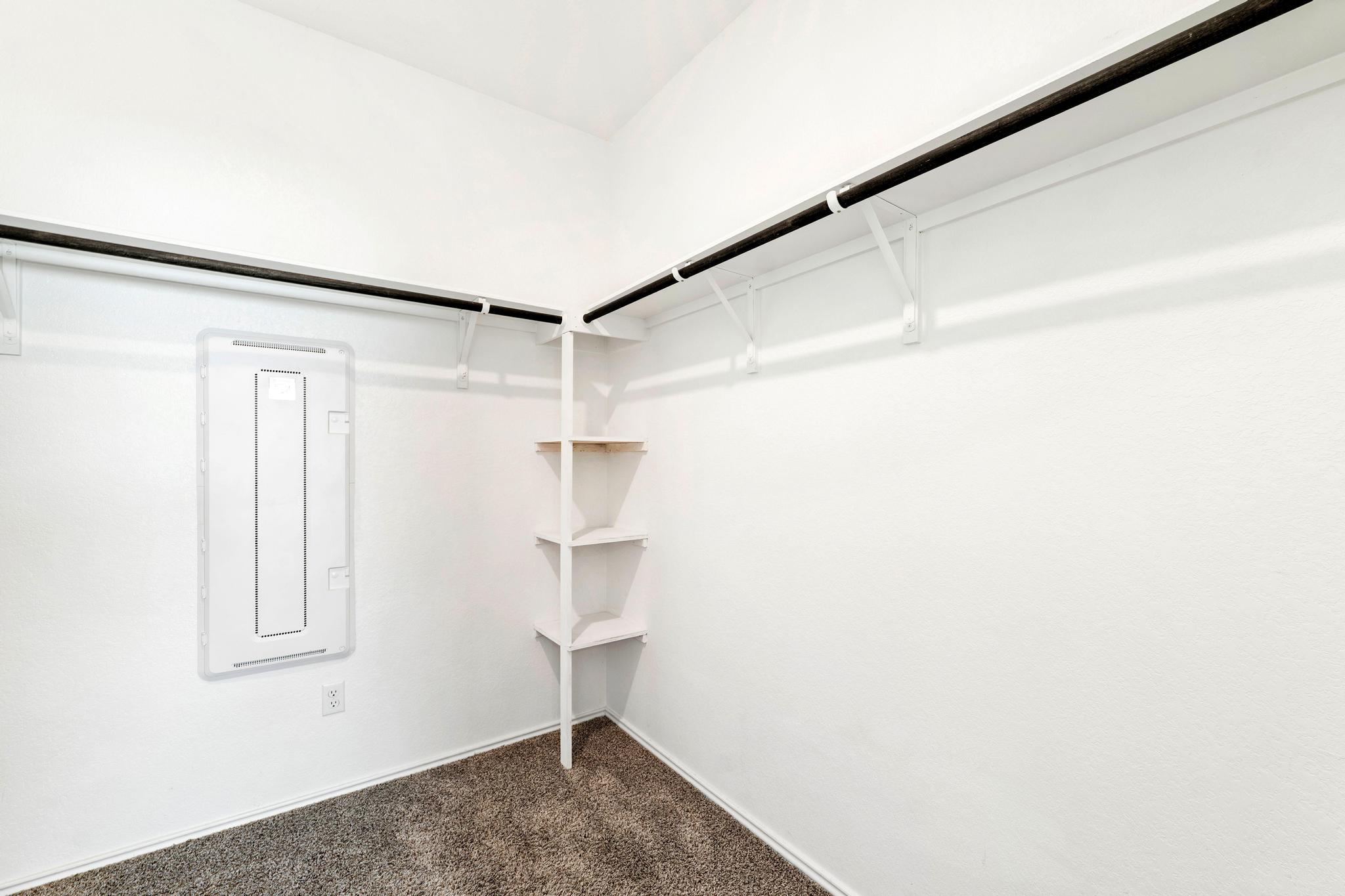 133 Konik Road Georgetown, TX 78626 - Photo 13 of 29 a view of small space with racks on the wall