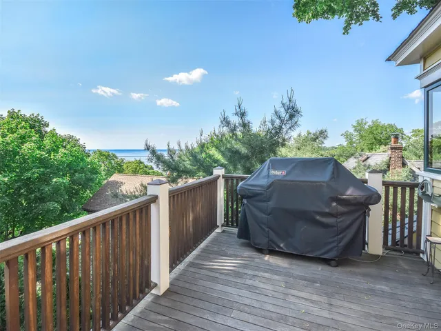 a view of a roof deck