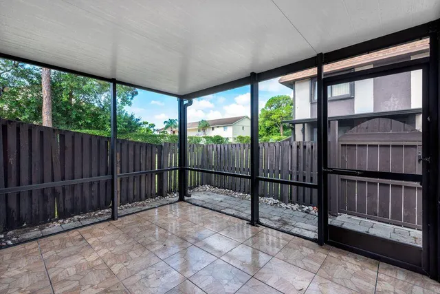 a view of outdoor space with a balcony