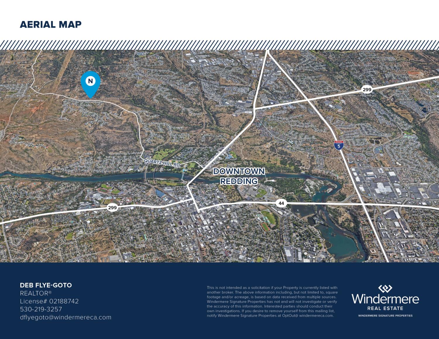 605 Quartz Hill Road Redding, CA 96003 - Photo 8 of 8 a view of a wooden floor