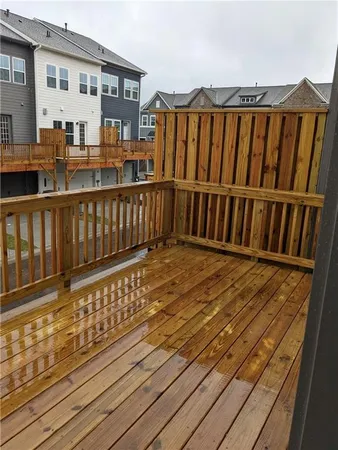 a view of a roof deck