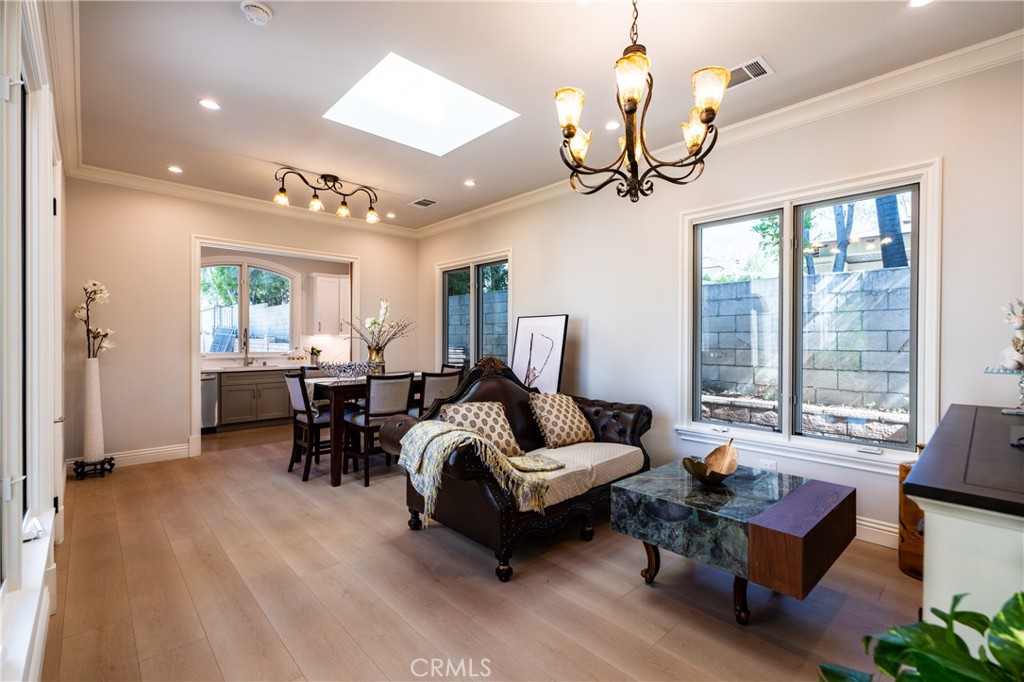 894 Fallen Leaf Road Arcadia, CA 91006 - Photo 4 of 28 a living room with furniture chandelier and a chandelier