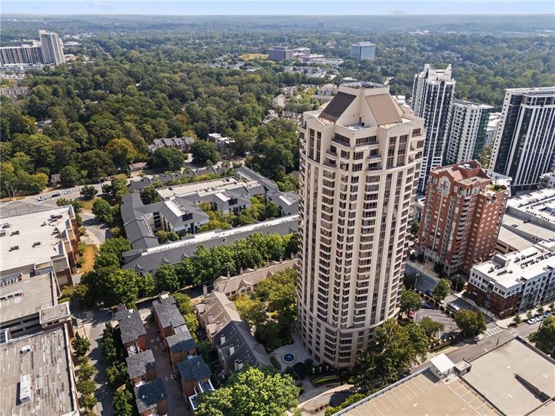 3475 Oak Valley Road Northeast, Unit 470 Atlanta, GA 30326 - Photo 32 of 34 an aerial view of city