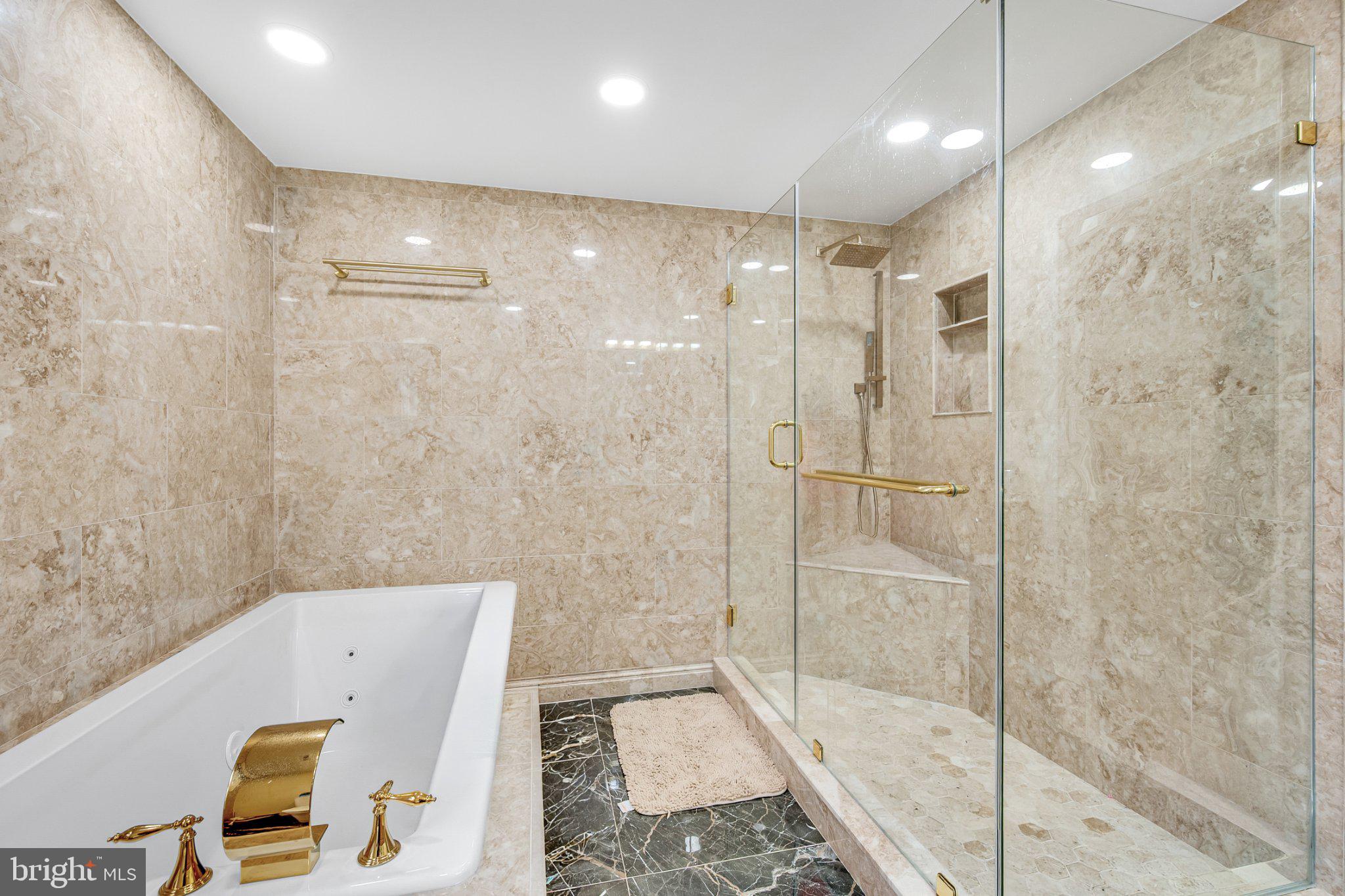 10904 Gainsborough Road Potomac, MD 20854 - Photo 8 of 32 Luxurious marble bath retreat.