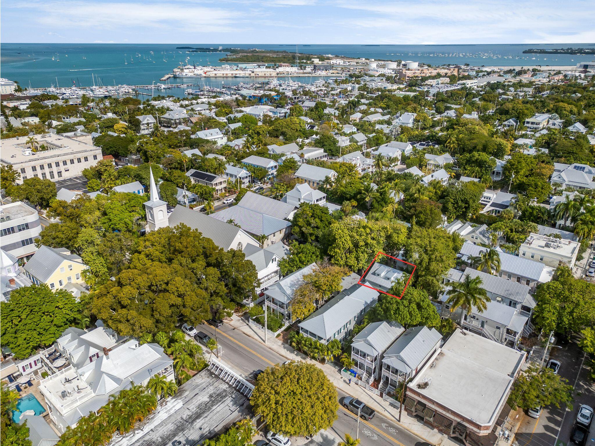 419 Simonton Street, Unit C Key West, FL 33040 - Photo 9 of 29 419 Simonton Street, Unit C ___ Drone