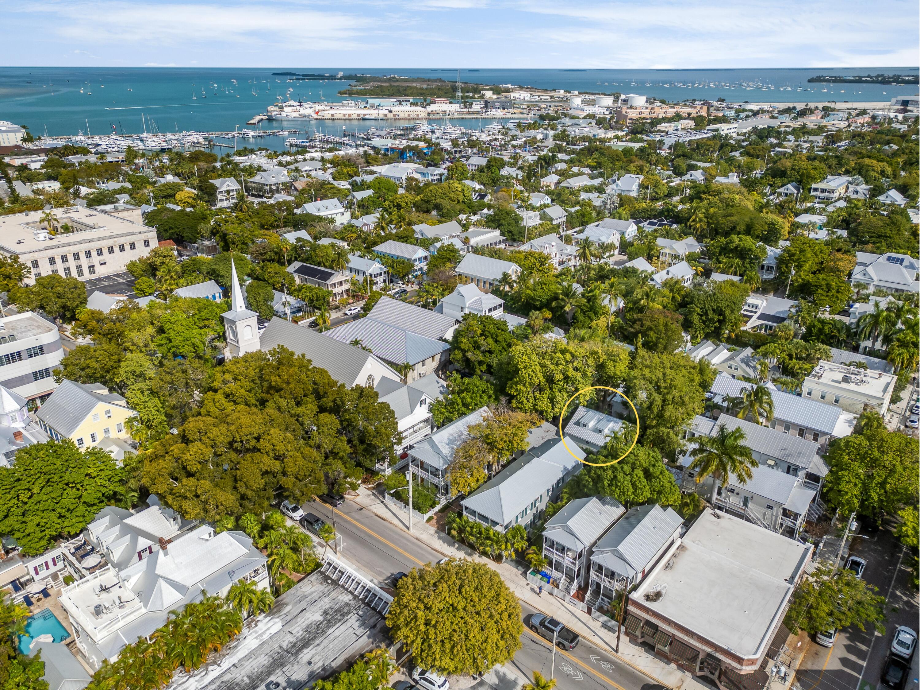 419 Simonton Street, Unit C Key West, FL 33040 - Photo 9 of 29 419 Simonton Street, Unit C ___ Drone