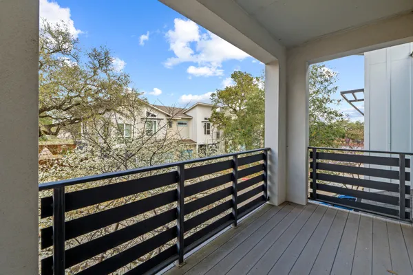 a view of outdoor space with wooden floor and outdoor space