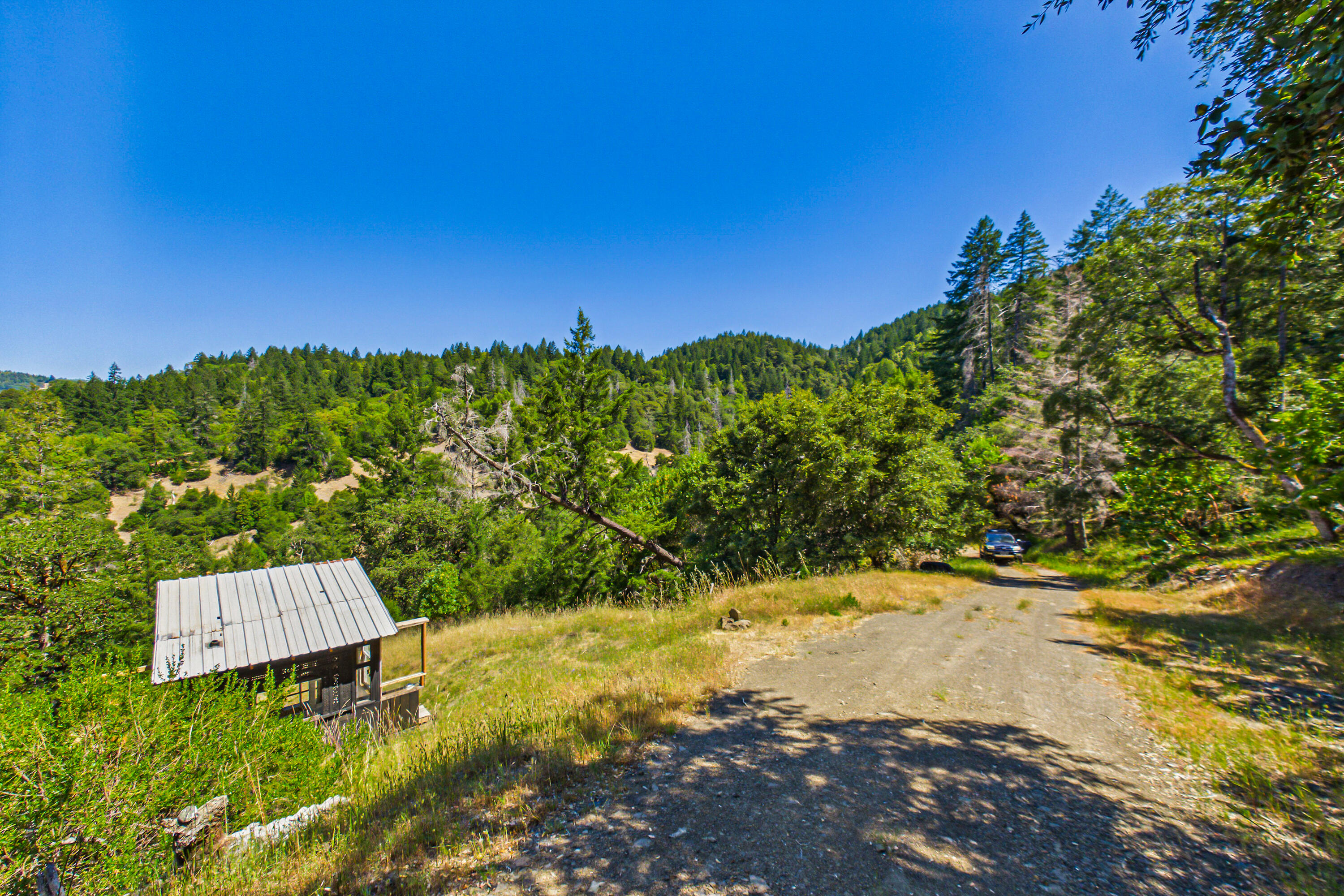 60890 Bell Springs Road Laytonville, CA 95454 - Photo 44 of 77 a view of a back yard of a house