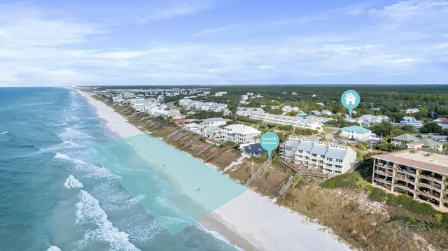 a view of city and ocean