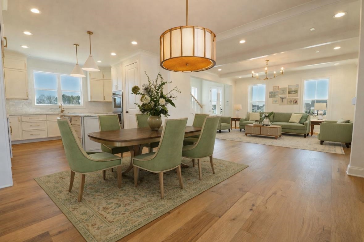 30 Rambling Rex Trail Collierville, TN 38017 - Photo 5 of 27 a view of a dining room with furniture window and wooden floor