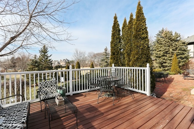 6040 South Grant Street Burr Ridge, IL 60527 - Photo 21 of 25 a view of deck with wooden floor and outdoor seating