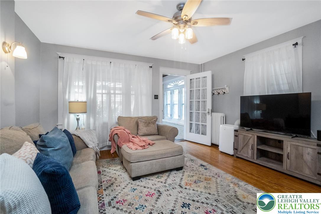 1209 Maple Street Bethlehem, PA 18018 - Photo 12 of 46 a living room with furniture and a flat screen tv