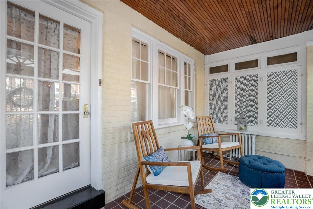 1209 Maple Street Bethlehem, PA 18018 - Photo 7 of 46 a balcony with furniture and next to a window