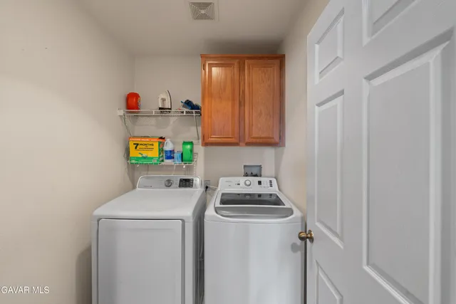a room with storage and utility
