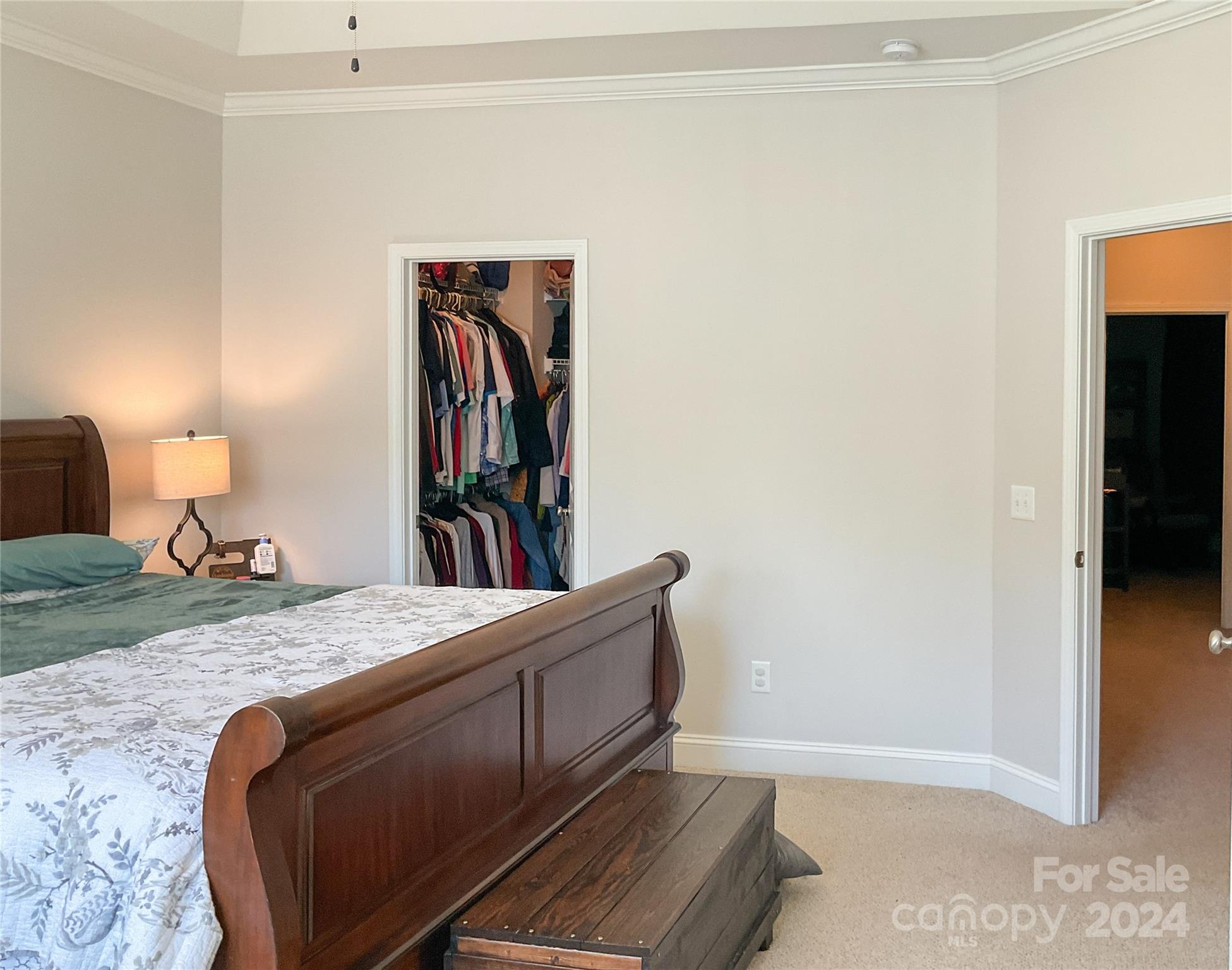 349 Intrepid Court Greer, SC 29650 - Photo 18 of 31 a bedroom with a bed and a mirror