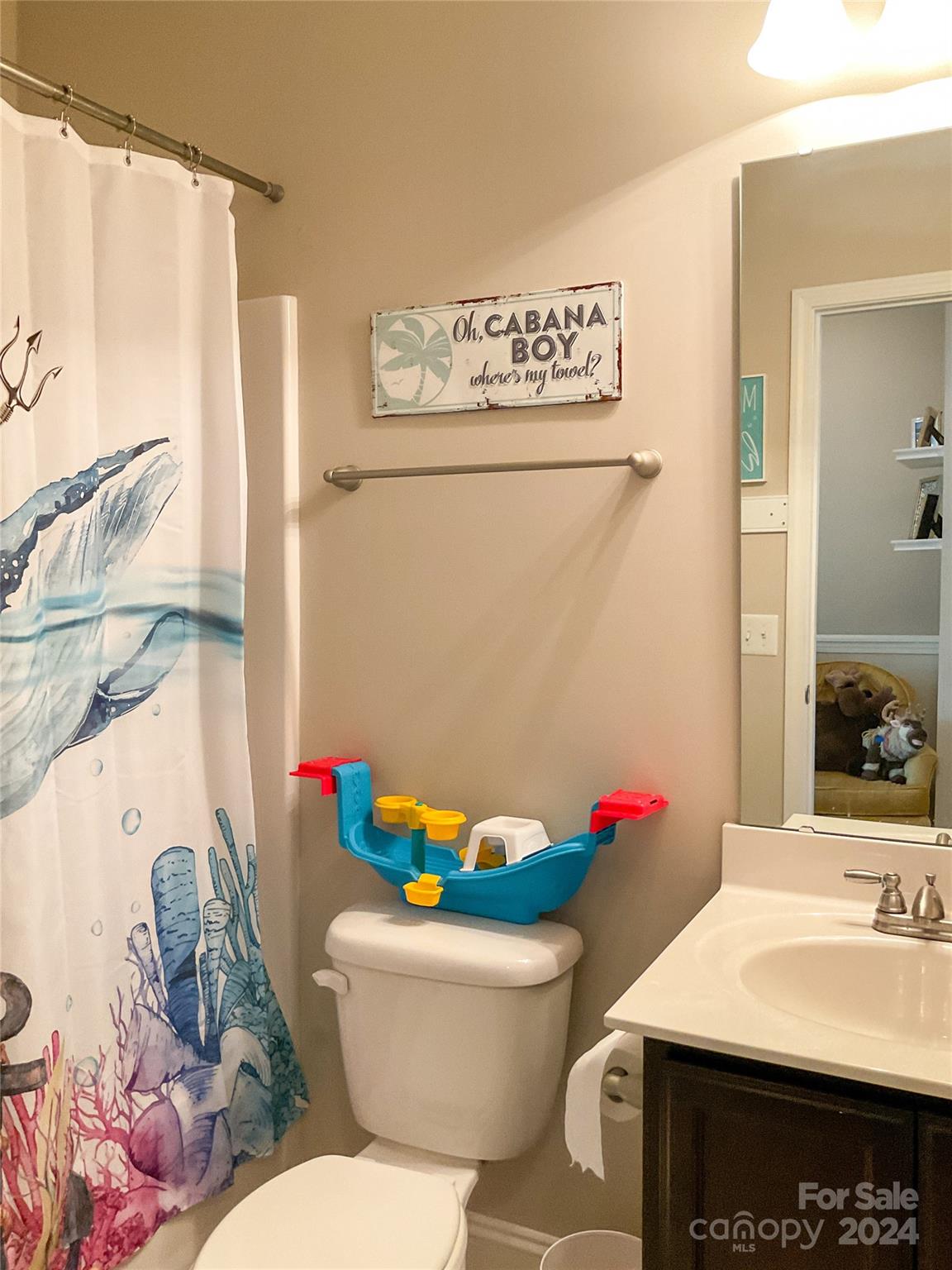 349 Intrepid Court Greer, SC 29650 - Photo 28 of 31 a bathroom with a sink toilet and shower