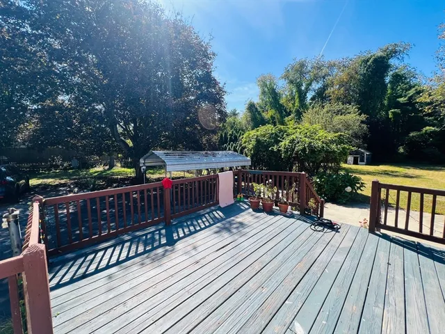 a view of deck with patio