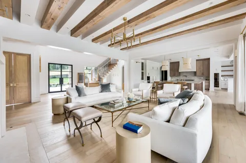a view of kitchen with breakfast area