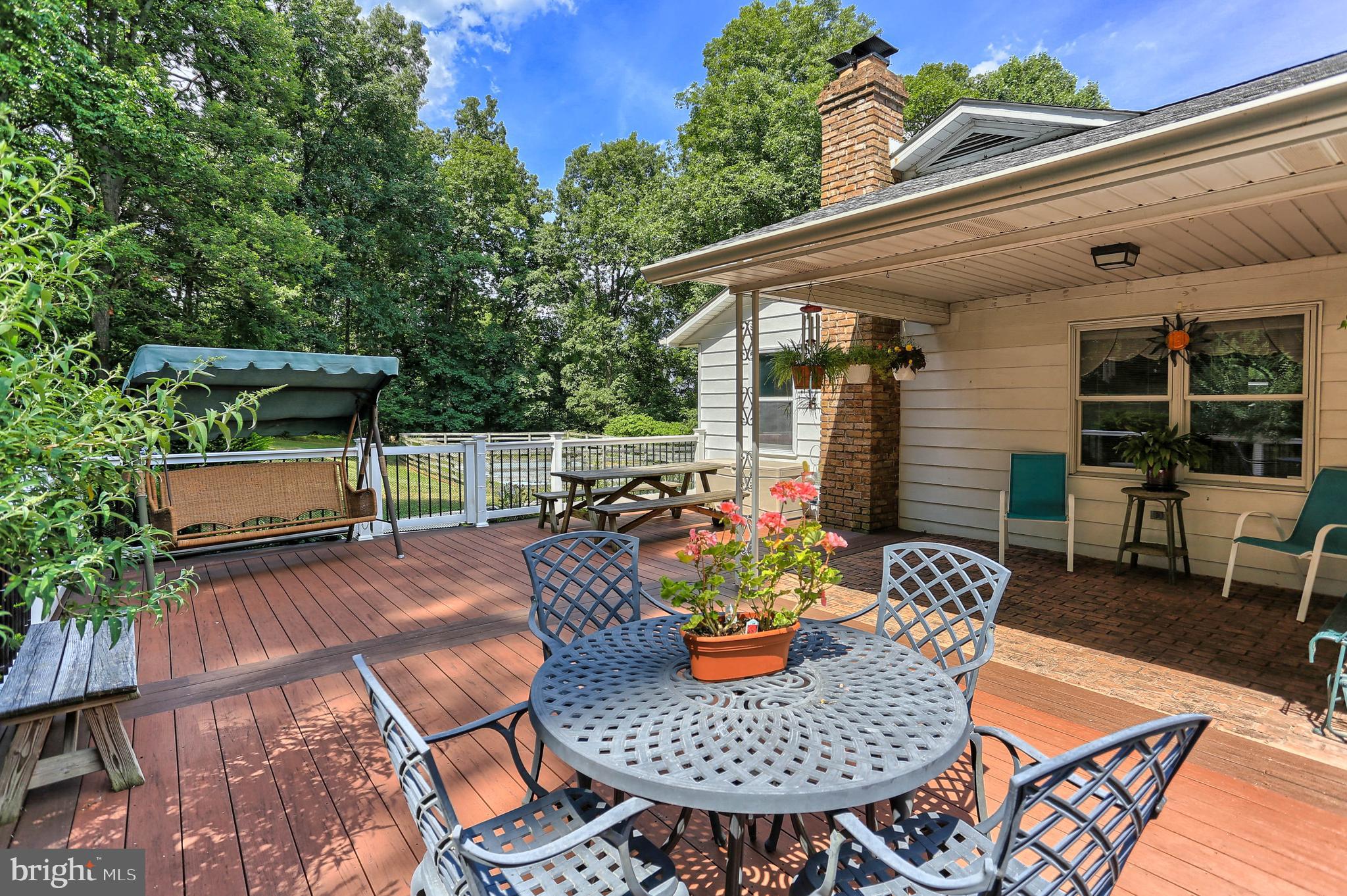 7939 Hickory Road Stewartstown, PA 17363 - Photo 33 of 49 Large Deck with plenty of outside seating
