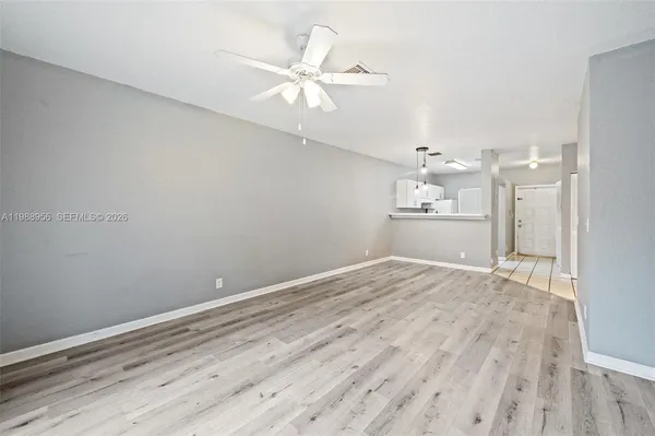 wooden floor in an empty room