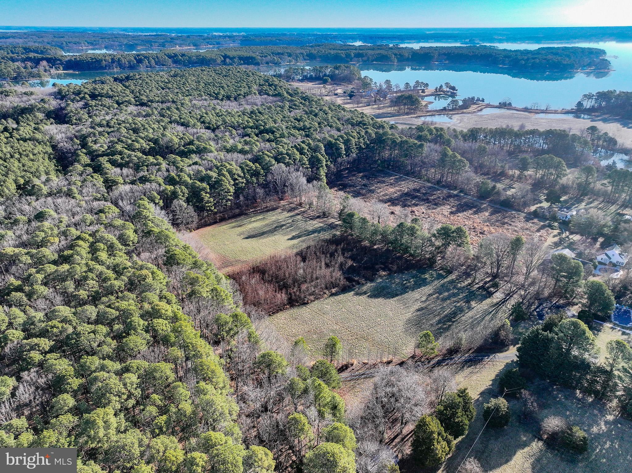 Cooper Point Road Bozman, MD 21612 - Photo 9 of 29 a view of a city with mountains in the background