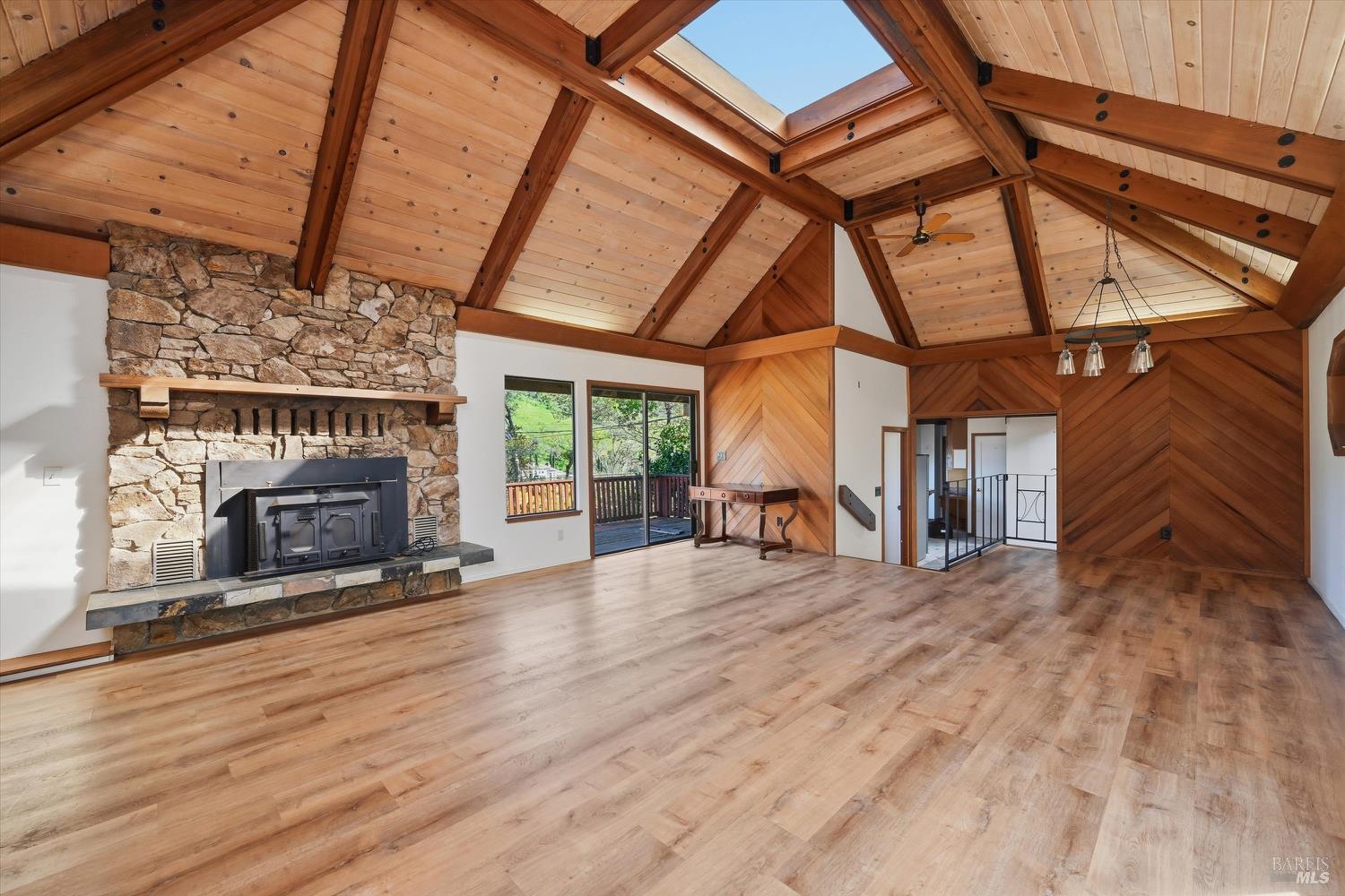 1830 Howell Mountain Road St. Helena, CA 94574 - Photo 4 of 33 a view of a livingroom with furniture and a fireplace