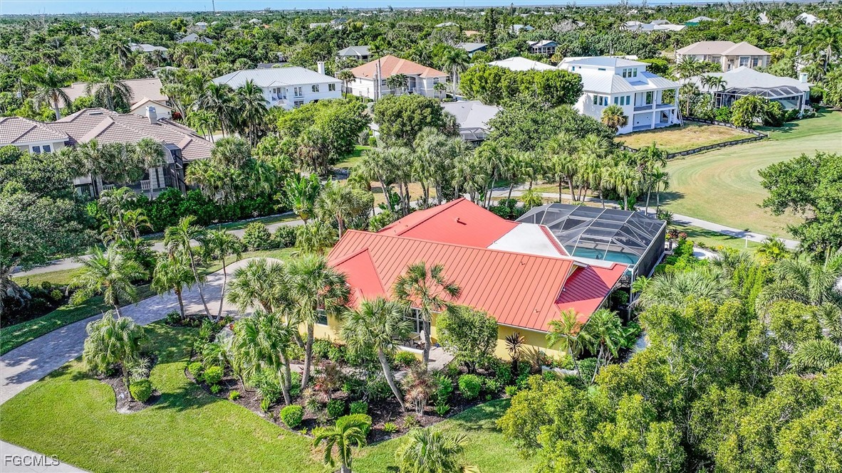 1264 Par View Drive Sanibel, FL 33957 - Photo 21 of 50 an aerial view of a house with outdoor space and street view