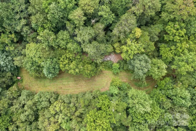 a view of a lake view with a garden