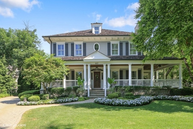 607 West Maple Street Hinsdale, IL 60521 - Photo 1 of 59 front view of a house with a yard