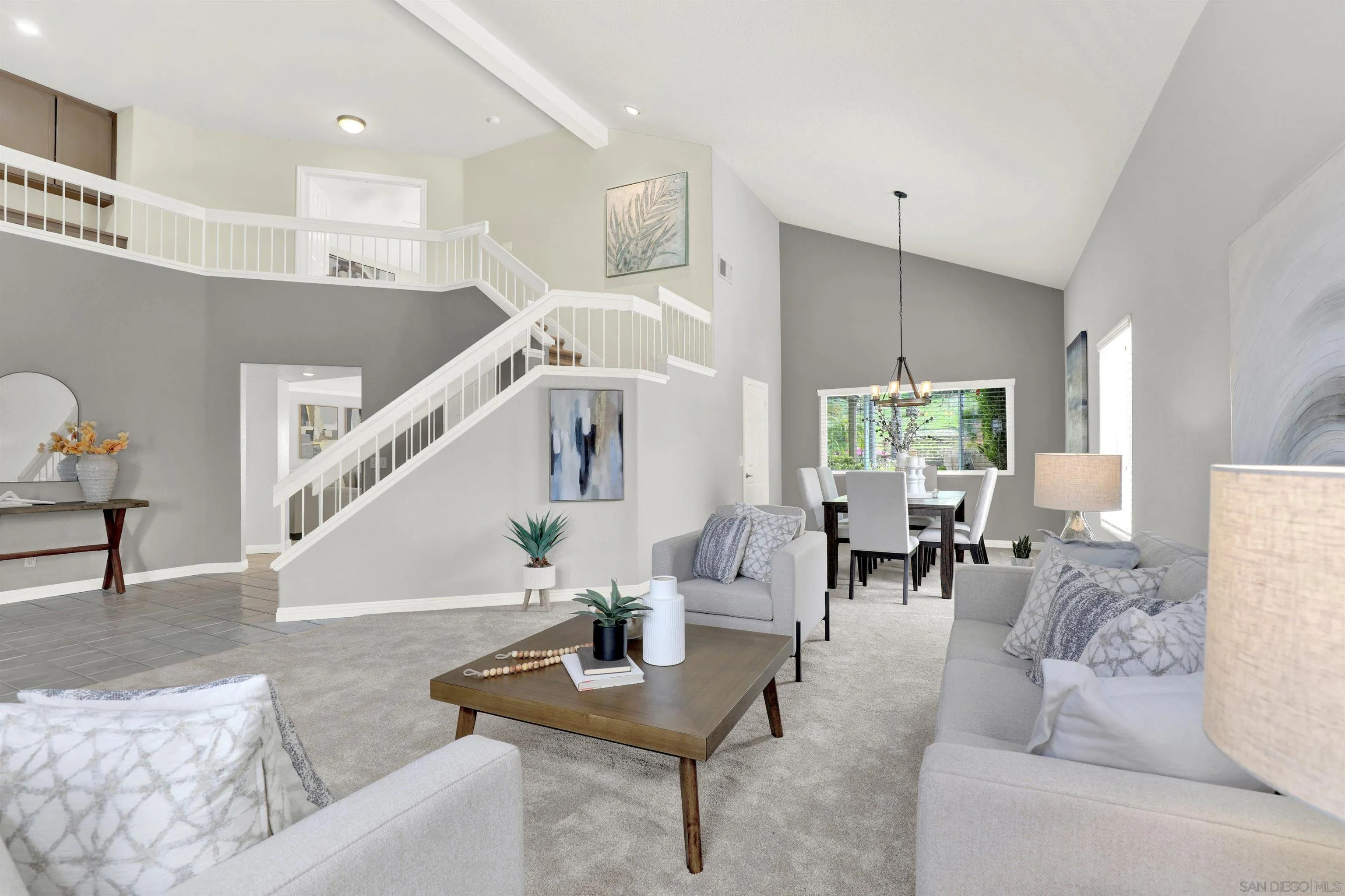 13901 Carriage Road Poway, CA 92064 - Photo 6 of 37 a living room with furniture and wooden floor
