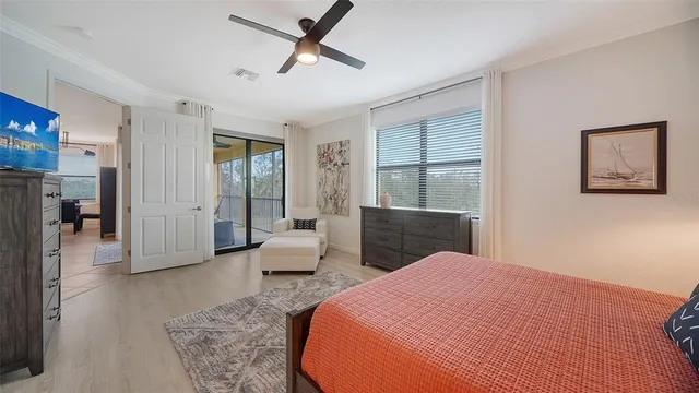 a view of a swimming pool in he middle of a house