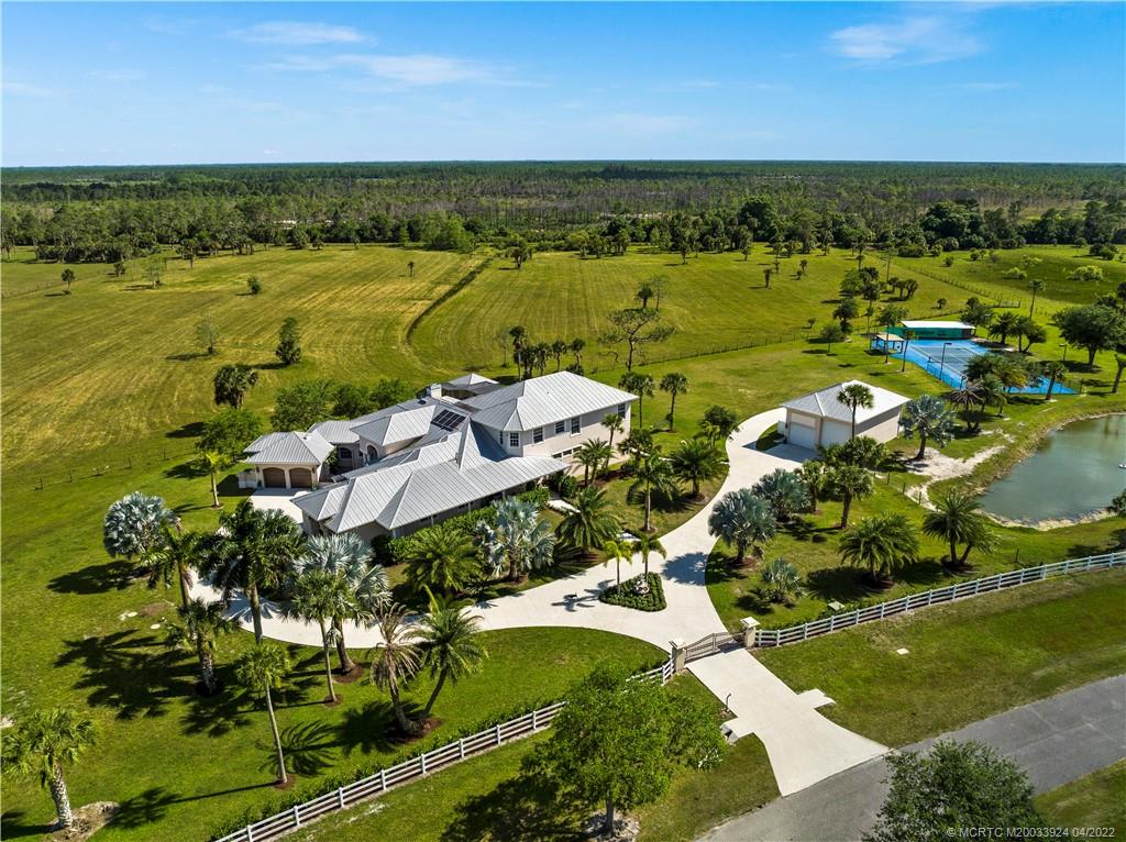 2937 Southwest Trailside Path Stuart, FL 34997 - Photo 3 of 78 Aerial view of the 22.37 acres