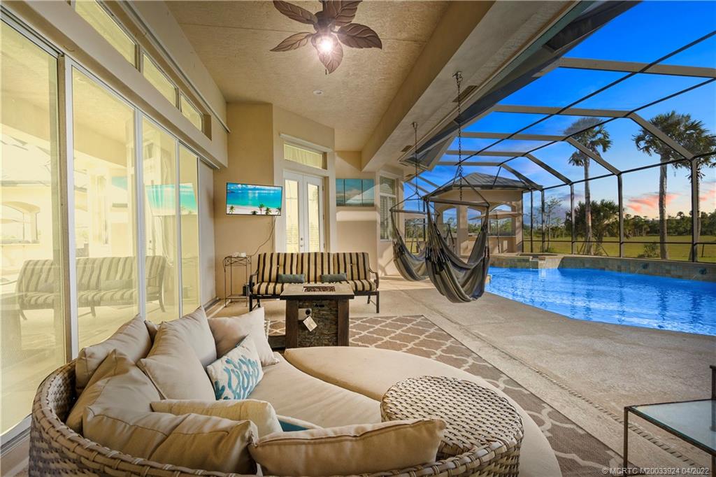2937 Southwest Trailside Path Stuart, FL 34997 - Photo 55 of 78 Spacious screened pool area
