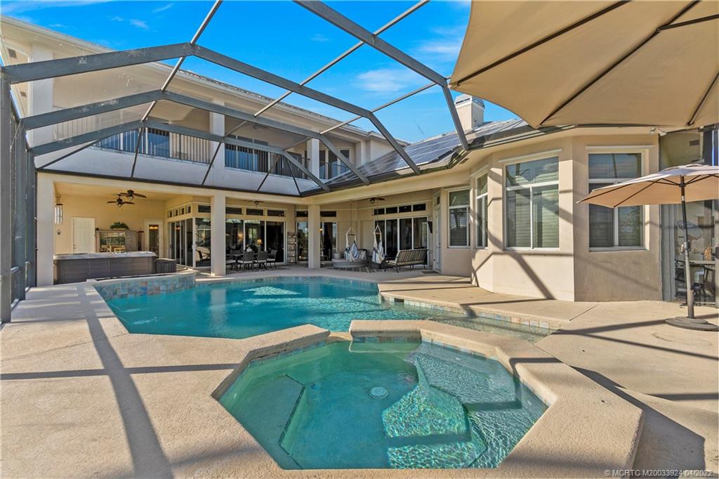 2937 Southwest Trailside Path Stuart, FL 34997 - Photo 58 of 78 Spacious screened pool area
