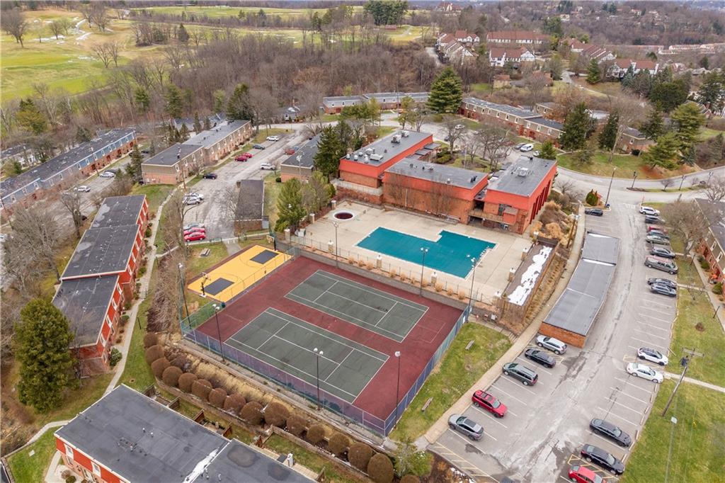 139 Community Court Pittsburgh, PA 15205 - Photo 3 of 32 an aerial view of a city with lots of residential buildings