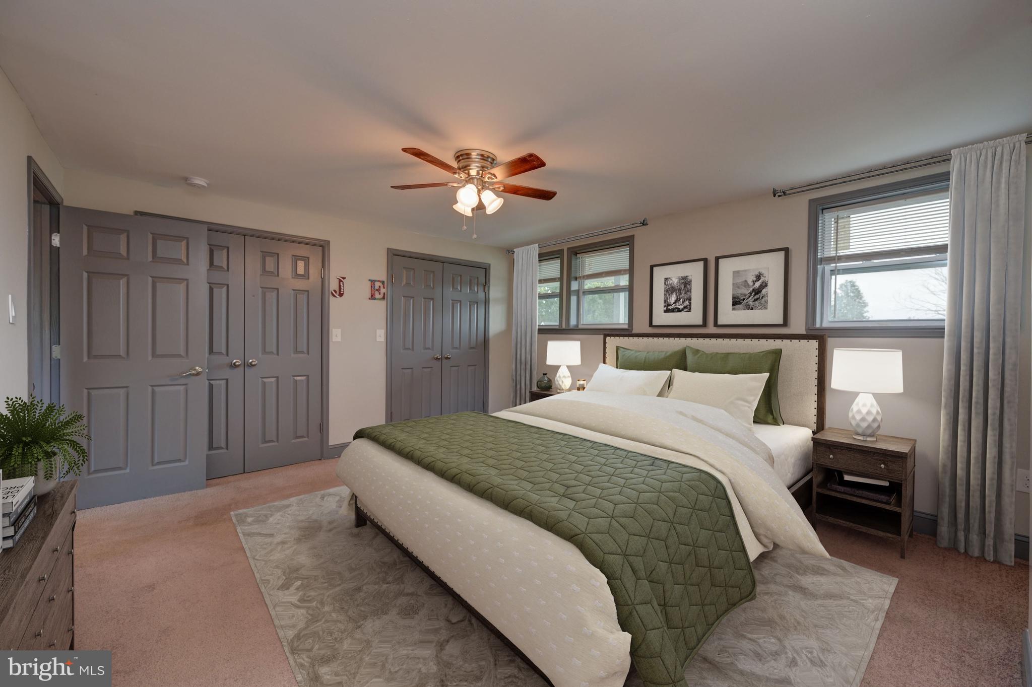 5707 Winner Avenue Baltimore, MD 21215 - Photo 5 of 47 Virtually Staged Primary Bedroom